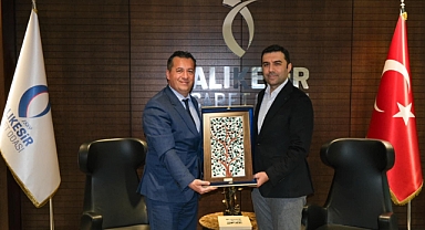 Gemlik Ticaret ve Sanayi Odası Başkanı Hasan Hamaloğlu, Balıkesir Ticaret Odası’nı Ziyaret Etti