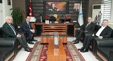 Gönen Kaymakamı ve Ticaret Odası Başkanı’ndan Bandırma Onyedi Eylül Üniversitesi’ne Ziyaret