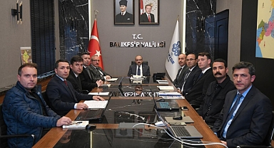 Gönen Tarıma Dayalı İhtisas Sera Organize Sanayi Bölgesi Altyapı Projeleri Değerlendirme Toplantısı Yapıldı