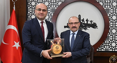 Gürcistan İstanbul Başkonsolosu Alksandre Jishkariani, Vali İsmail Ustaoğlu’nu Ziyaret Etti