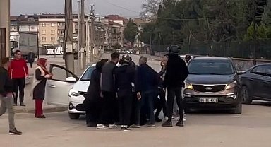 İftar saati sürücüler birbirine girdi