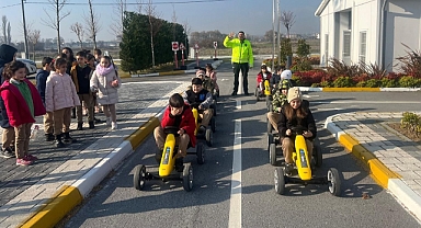 İlkokul Öğrencilerine Trafik Eğitimi Verildi