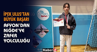 İpek Ulus’tan Büyük Başarı - Afyon’dan Niğde’ye Zafer Yolculuğu!