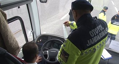 İstanbul'da jandarmadan trafikte Ramazan Bayramı denetimi