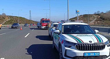 Kuzey Marmara Otoyolu'nda trafik kazası: 1 ölü 1 yaralı