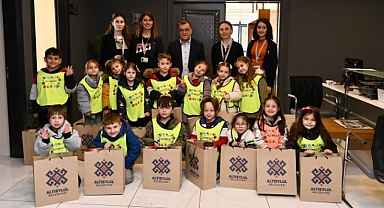 Minik Öğrencilerden Başkan Hakan Şehirli’ye Ziyaret