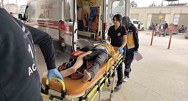 Motosikletin çarptığı çocuk yaralandı