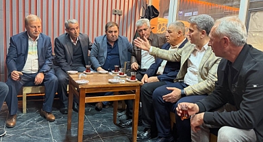 Mustafa Canbey Altıeylül’de Muhtarlarla Buluştu