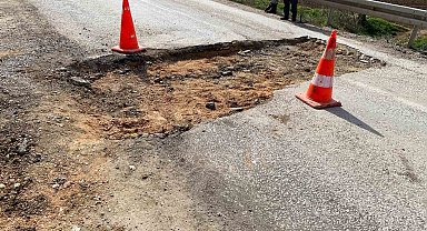 Polis ile ehliyetsiz gencin kovalamacası kamerada...
