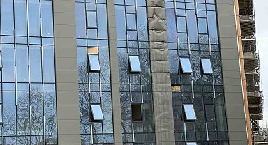 Sarıyer'de 35 yıldır inşaatı devam eden rezidansta yangın