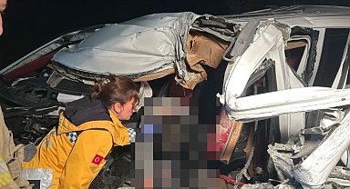 Sarıyer'de İETT otobüsü ile hafif ticari araç çarpıştı: 1 ölü, 1 yaralı