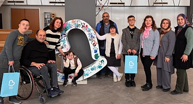 Sevinç Baykan Özden, Dünya Down Sendromlular Farkındalık Günü'nde Özel Misafirlerini Ağırladı