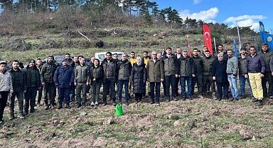 Sındırgı Kaymakamı Didem Dinç Özay, Dünya Ormancılık Günü ve Orman Haftası Kapsamında Fidan Dikim Etkinliğine Katıldı