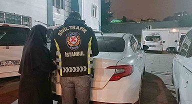 Ters yönde ilerleyen kadın sürücüye 9 bin 267 TL trafik idari para cezası