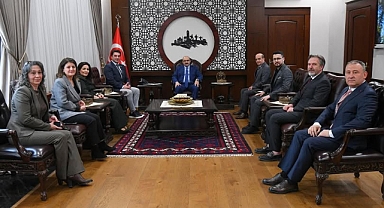 Tüm Emlak Danışmanları Birliği Balıkesir İl Başkanı Halil Torun, Vali İsmail Ustaoğlu’nu Ziyaret Etti