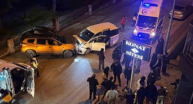 Uyuyan sürücü dehşet saçtı