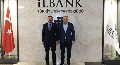 AK Parti Balıkesir İl Başkanı Aydemir’den İlbank Genel Müdürü Recep Türk’e Ziyaret