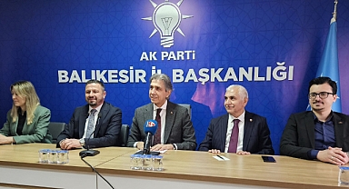 AK Parti Balıkesir İl Başkanlığı, Yerel Yönetimler Heyetini Ağırladı