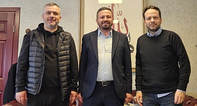 AK Parti İl Başkanı Mehmet Aydemir'den İsmail Uğur’a Ziyaret