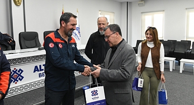 Altıeylül Belediyesi Arama Kurtarma Ekibi ALBAK, AFAD İş Birliğiyle Eğitimlerini Tamamladı