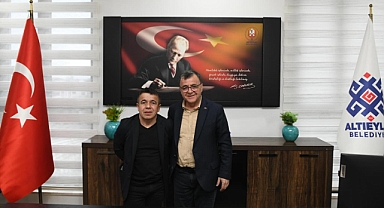 Altıeylül Belediyesi, Efsane Halterci Halil Mutlu’yu Ağırladı