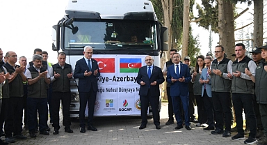 Azerbaycan’a Kardeşlik Fidanları Yola Çıktı