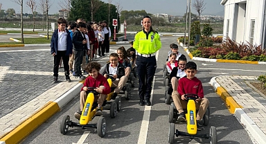 Balıkesir’de 317 Öğrenciye Uygulamalı Trafik Eğitimi