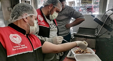 Balıkesir’de Döner Satışı Yapan İşletmelere Hijyen Denetimi