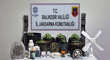 Balıkesir’de Uyuşturucu Operasyonu: Çok Sayıda Madde ve Malzeme Ele Geçirildi