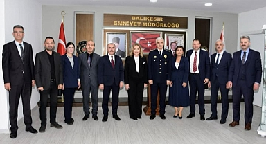 Balıkesir Emniyet Müdürlüğü’ne Anlamlı Ziyaret