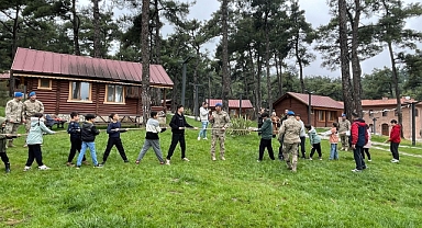 Balıkesir Jandarmasından Anlamlı Kamp: Şehit, Gazi ve Personel Çocukları Doğayla Buluştu