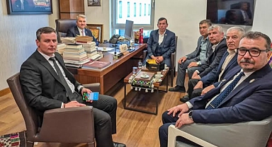 Balıkesir'li Muhtarlardan TBMM'ye ziyaret