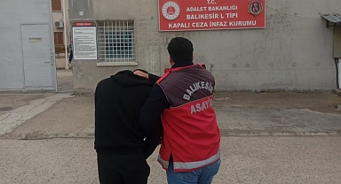 Balıkesir Polisi’nden Başarılı Operasyon: 18 Yıl 9 Ay Hapis Cezalı Firari Savaştepe’de Yakalandı