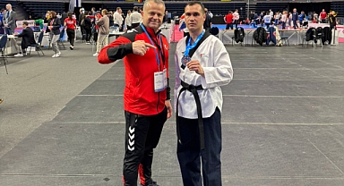 Balıkesirli Taekwondo Sporcusu Berkay Çotaoğlu, Avrupa Para POOMSE Şampiyonasında Avrupa 2.'si Oldu