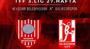 Balıkesirspor’un Nevşehir Deplasman Heyecanı Atatürk Parkı’nda Canlı Yayınlanacak