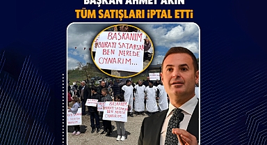 Başkan Ahmet Akın, Sındırgı’daki Arazi Satışlarını İptal Etti!