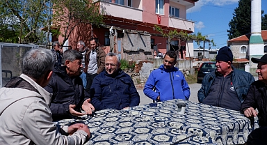 Başkan Hakan Yıldırım Ümiteli Mahallesi’nde Vatandaşlarla Buluştu