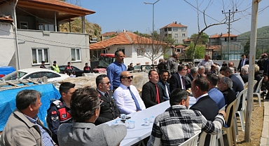 Başkan Önder Lapanta, Geleneksel Yağmur Hayrında Hemşehrileriyle Bir Araya Geldi