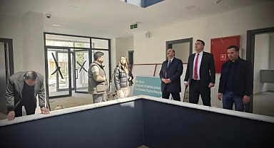 Başkan Önder Lapanta, Gençlik Merkezi ve Yeni Projeleri Yerinde İnceledi