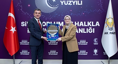 Belgin Uygur, Şanlıurfa İl Başkanı ve Heyetini Ağırladı