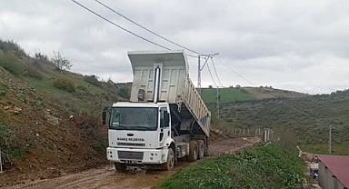 Bigadiç Belediyesi’nden Kozpınar Mahallesi’nde Arazi Yollarına Özenli Dokunuş