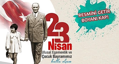 Burhaniye Belediyesi’nden 23 Nisan’a Özel Resim ve Karikatür Sergisi: “Resmini Getir, Boyanı Kap”