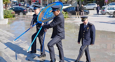 Burhaniye’de Türk Polis Teşkilatı’nın 180. Yılı Cumhuriyet Meydanı’nda Kutlandı