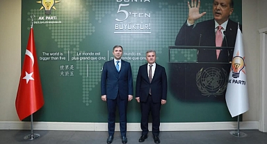 Canbey’den AK Parti Genel Başkan Yardımcısı Zafer Sırakaya’ya Hayırlı Olsun Ziyareti