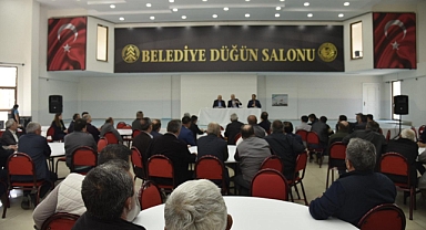 Dursunbey Belediye Başkanı Ramazan Bahçavan, Muhtarlarla İstişare Toplantısı Düzenledi