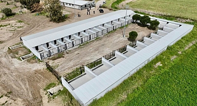 Edremit Çıkrıkçı’da Yapımı Tamamlanmak Üzere Olan Sokak Hayvanları Merkezi İncelendi