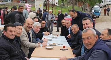 İvrindi Belediye Başkanı Önder Lapanta, Geleneksel Yağmur Hayırlarında ve Cami Açılışında Vatandaşlarla Buluştu