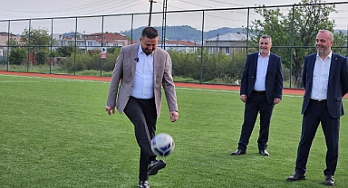 Mehmet Aydemir, Susurluk’taki Spor Tesislerini İnceledi