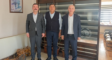 MHP Heyetinden Balıkesir Ticaret Borsası Başkanı'na Taziye Ziyareti