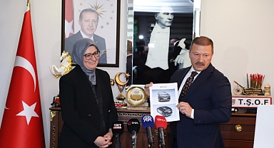 Milletvekili Belgin Uygur’dan TŞOF’a Ziyaret: Gazze İçin Dayanışma Mesajı